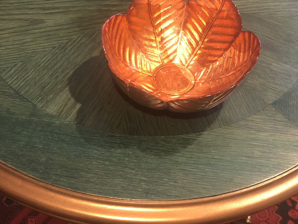 Aqua Pedestal Table